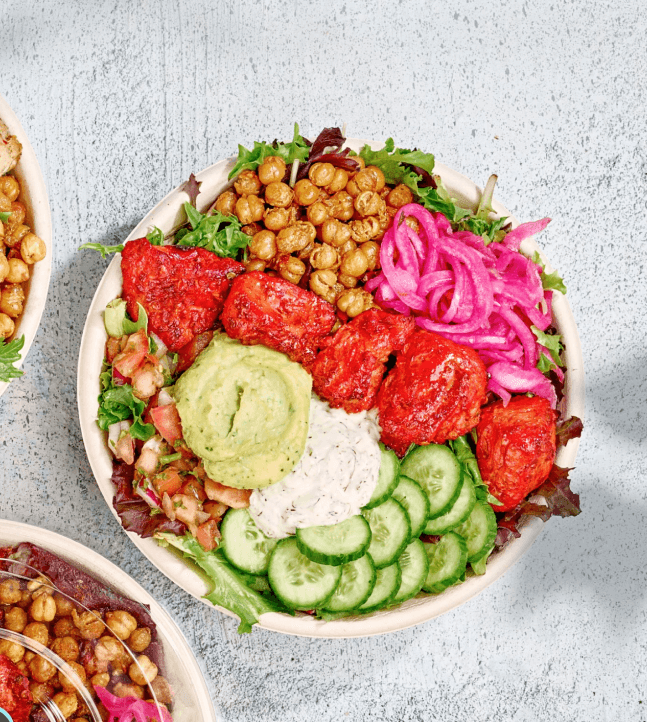 Starters, salads, and desserts from Naan Kabob
