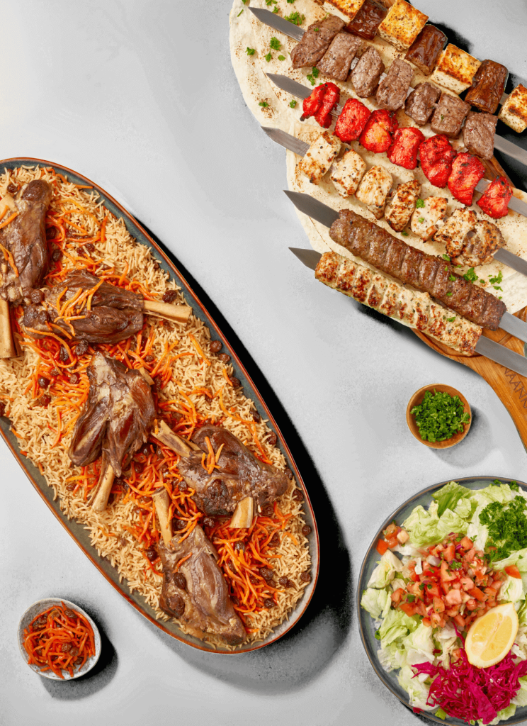 Kabob meals for corporate catering