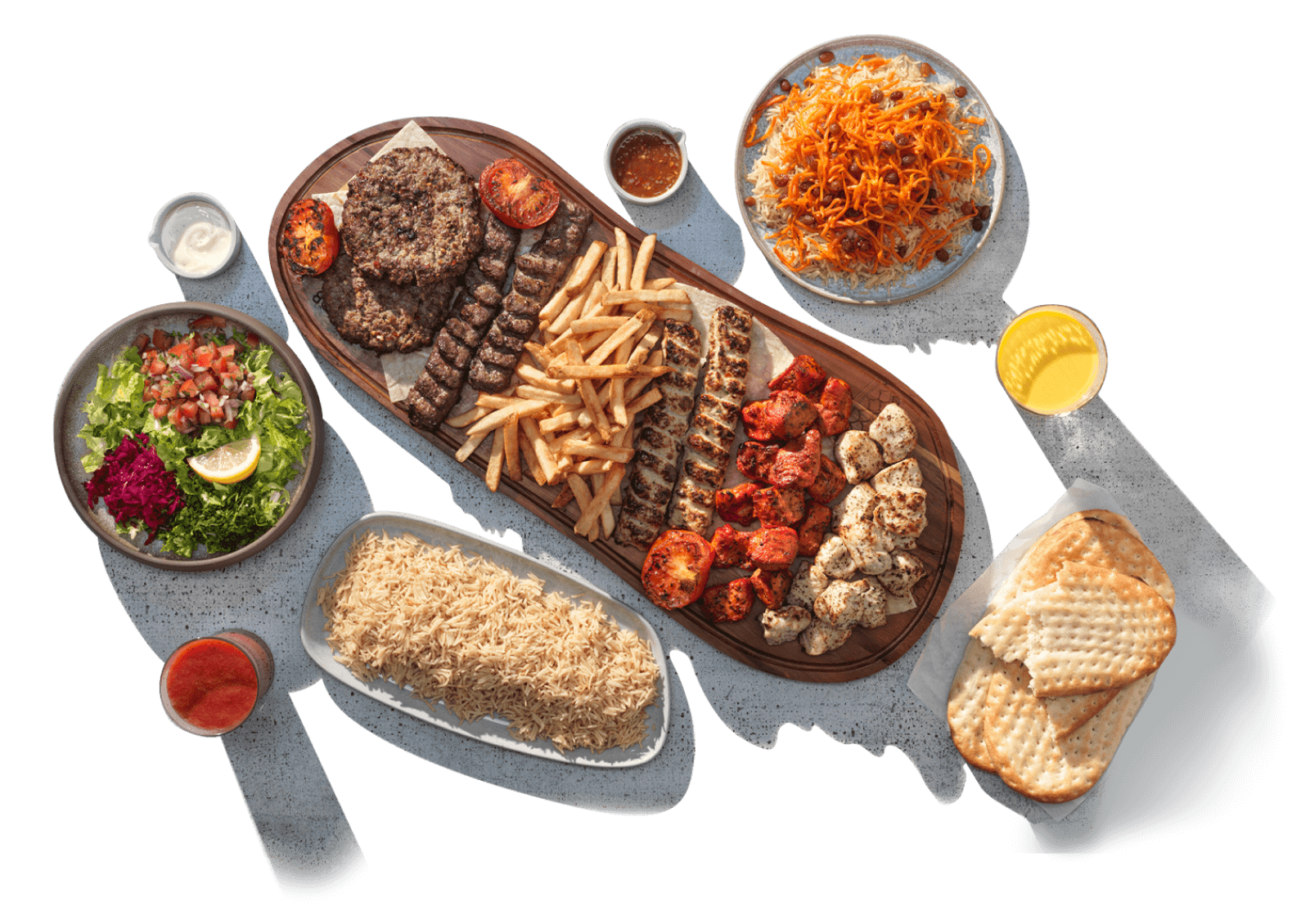 Healthy Afghan dishes at Naan Kabob