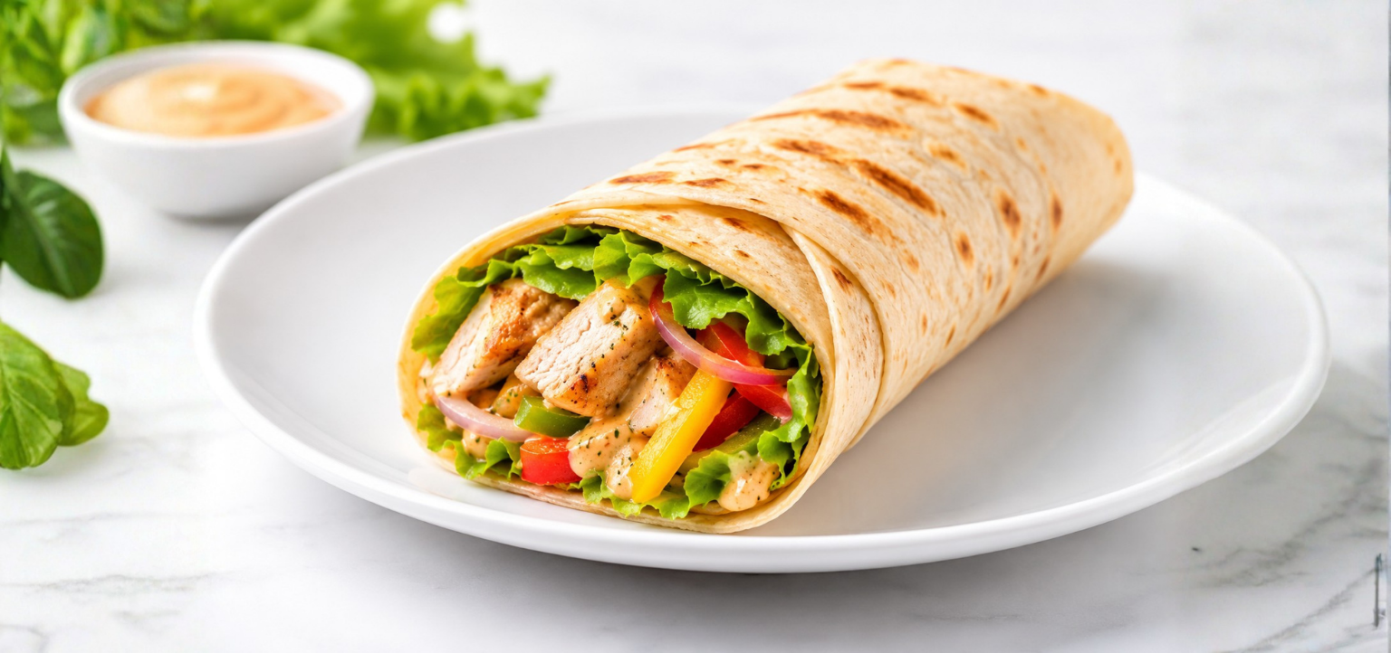 wrap in a plate