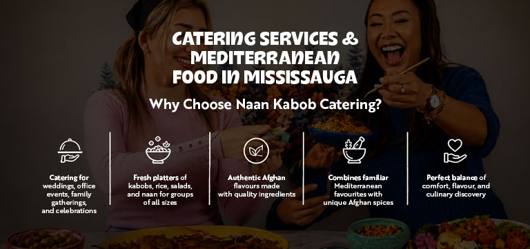 catering services & meditteranean food mississauga